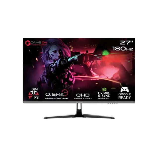 Gameon Gops27qhd180ips 27" Qhd, 180hz, 0.5ms Fast Ips Gaming Monitor (Support Ps5)