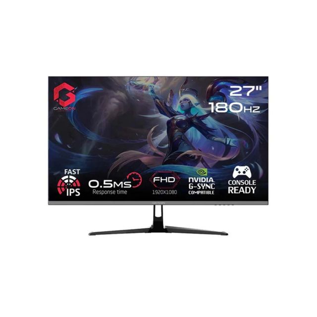 Gameon Gops27180ips 27" Fhd, 180hz, 0.5ms Fast Ips Hdmi 2.1 Gaming Monitor (Support Ps5)