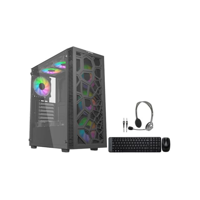 I5 Pc, I5-11400, Windows 11 Pro Pc For Students With Logitech Bundle