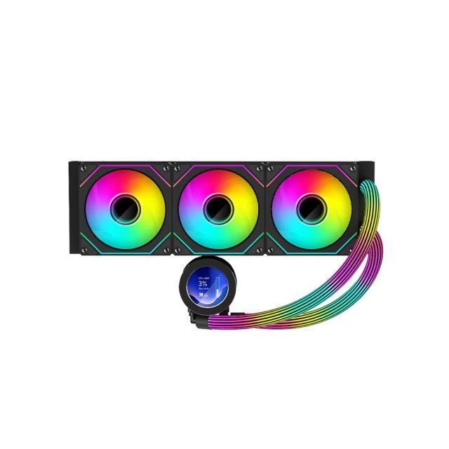 Gameon Kraken N360 360mm Lcd Display Liquid Cpu Cooler With Argb Tube