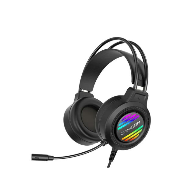 Gameon Got100 Ravenstrike Rgb Gaming Headset - Black