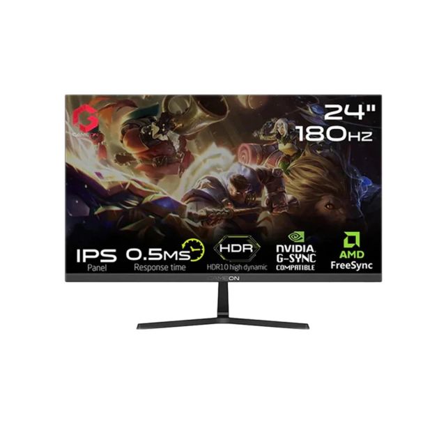 Gameon Gops24180ips 24" Fhd, 180hz, 0.5 Ms , Hdmi 2.0 Gaming Monitor (Adaptive Sync And G-sync Compatible) Fast Ips