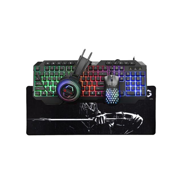 Gameon Cypher Xl All-in-one Bundle (Keyboard, Headset, Mouse & Mousepad)